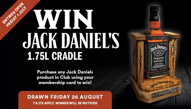Win Jack Daniel's 1.75L Cradle